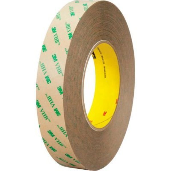 Box Packaging 3M„¢ F9469PC Double Sided VHB„¢ Acrylic Foam Tape 2" x 5 Yds. 5 Mil Clear VHB946902R